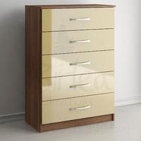 Birlea Lynx Cream 4 Drawer Chest