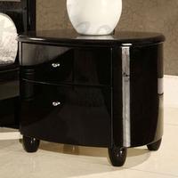 birlea aztec black nightstand