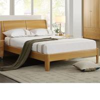 Birlea Aztec 4FT 6 Double Wooden Bedstead - Beech