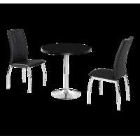 bistro dining set black