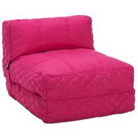 Big Chill Pink Fabric Chair Bed