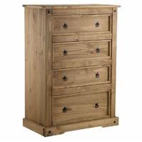 birlea corona 4 drawer chest