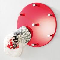 Big Mary Red Coat Hat Rack In High Gloss