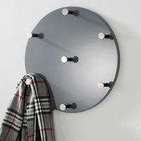 big mary grey coat hat rack in high gloss