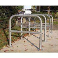 BILTON CYCLE STAND - FLANGED GALVANISED STEEL