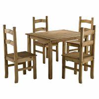 Birlea Corona 100cm Dining Table with 4 Chairs