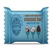 biona organic milk chocolate and coconut bars 40g wholesale pack of 24