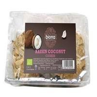 Biona Org Raisin & Coconut Cookies 240g 6