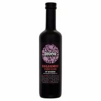 biona organic balsamic vinegar aceto balsamico di modena aged in oak c ...