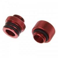 bitspower bp dbrwp c28 mini d plug set g14 deep blood red finish