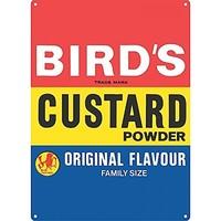 Bird\'s Custard Large Steel Sign