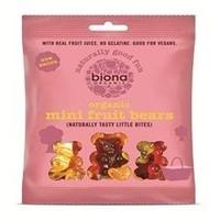 Biona Organic Mini Fruit Bears - 12 x 75g