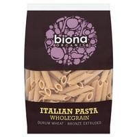 Biona Organic Bronze-Extruded Wholewheat Penne 4x500g