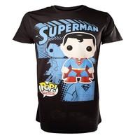 bioworld merchandising superman t shirt grapic art m