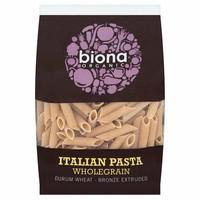 Biona Organic Bronze Extruded Wholewheat Penne (500g) - Pack of 6