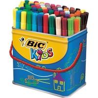 bic kids visa colouring pens barrel of 84