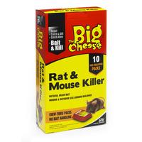 Big Cheese Mouse / Rat Killer Bait 10pk