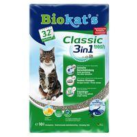 biokats classic fresh 3in1 cat litter 10l