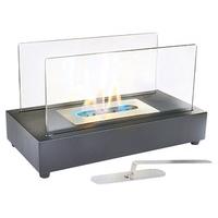 bio ethanol fire rectangular