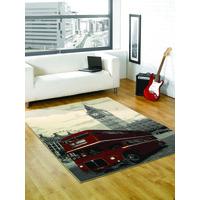 Big Smoke Retro Rug Colourful Majorca 160X225