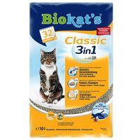 biokats classic 3in1 cat litter 10l
