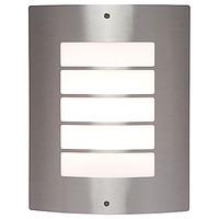 Bianco 60W ES Wall Silver IP44 - 33178