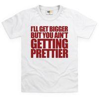 Bigger vs Prettier Kid\'s T Shirt