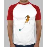 big kitty baseball t shirt