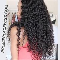 big curly brazilian virgin human hair wigs glueless full lace wigs glu ...