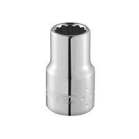 Bi-Hexagon Socket 12 Point Regular 1/4in Drive 7/16in