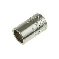 Bi-Hexagon Socket 1/4in Drive 7mm