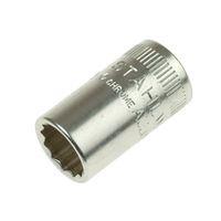 Bi-Hexagon Socket 1/4in Drive 1/...