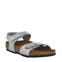 Birkenstock Rio Kids SILVER