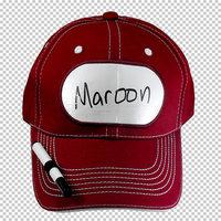 Billboard Maroon Cap With Pen