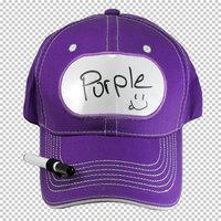 Billboard Purple Cap With Pen