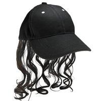 Billy-ray Hat And Hair Black