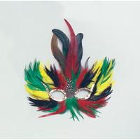 Bird Multi-coloured Feather - Mask