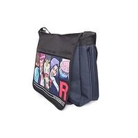 Bioworld Pokemon Team Rocket Messenger Bag, 49 cm, 10 Litre, Black