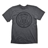 Bioshock Columbia Customs & Excise 1907 Men\'s T-shirt Large Dark Grey (ge1706l)