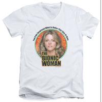 Bionic Woman - Under My Skin V-Neck