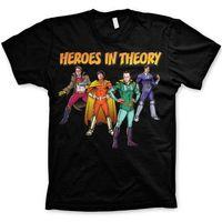 big bang theory t shirt heroes in theory