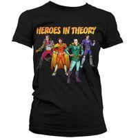 Big Bang Theory Women\'s T Shirt - Heroes In Theory