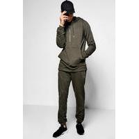 biker tracksuit khaki