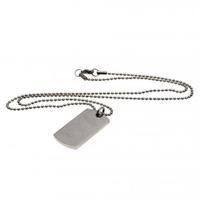 Birmingham City F.C. Engraved Crest Dog Tag &amp;amp; Chain