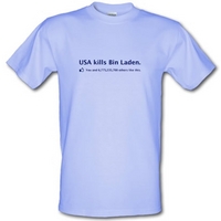 Bin Laden Facebook male t-shirt.