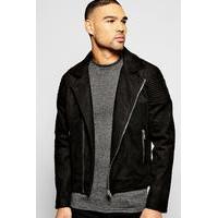 Biker Detail Jacket - black