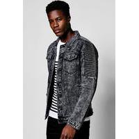 Biker Jacket - charcoal