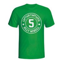 billy mcneil celtic captain fantastic t shirt green