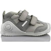 Biomecanics deportiva muy comoda Bio Running girls\'s Children\'s Shoes (Trainers) in grey