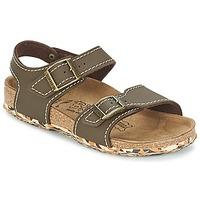 Birki\'s NEW YORK girls\'s Children\'s Sandals in brown